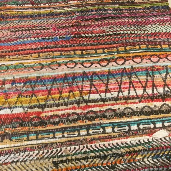 🌺SOLD🌺Multicolor Tribal Rugs - Picture 3 of 6